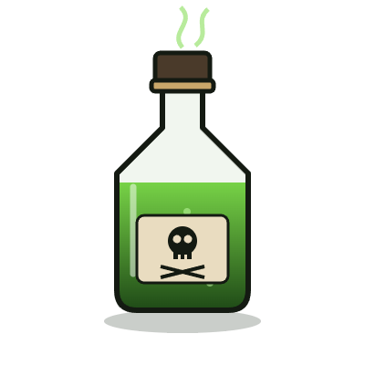 Poison bottle